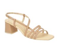 Paul Green 6042-01x hell-braun - Riemchen Sandale für Damen - Größe 35,5