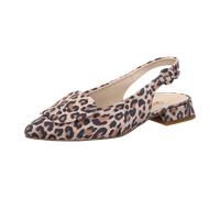 Paul Green Peeptoes & Slingpumps 6090-077, Rauleder, Beige, Damen EU 4,5/37,5