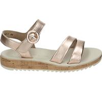 Paul Green 6112 - Platte sandalenDames Sandalen - Kleur: Silber - Maat: 36