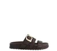 Paul Green 6171-029 dunkel-braun - bequeme Pantolette für Damen - Größe 40