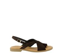 Riemchensandale PAUL GREEN "Paul Green Sandalen Leder", Damen, Gr. 40, moro, Leder, Schuhe Riemchensandale (42791561-40) moro