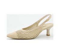 Paul Green Damen Slingpumps 6222-009 Leder Beige Größe 37,5