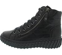 Paul Green Damen, Frauen Low-Top Sneaker,Warm gefüttert,straßenschuhe,Strassenschuhe,Sportschuhe,Freizeitschuhe,Schwarz (Black),40.5 EU / 7 UK