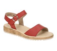 Paul Green 7134-04 rot - Riemchen Sandale für Damen - Größe 40
