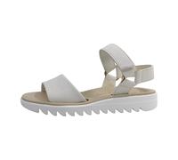 paul green Glattleder Sandalen, weiß, 40.5 Weiß