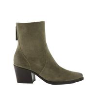 Paul Green Ankle Boots - Gr. 36 - Grün - Rauleder