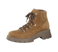 Paul Green 8154-036 Camel (Hellbraun) - gefütterte Stiefelette - Damenschuhe Modische Stiefelette / Boots, Braun, leder (ssoft suede), absatzhöhe: 25 mm für Damen, braun, Größe 40 EU