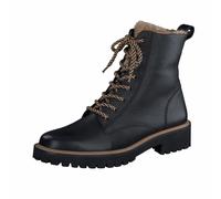 Paul Green Damen Schnürbootie mit Warmfutter, Frauen Schnürstiefeletten,Warm gefüttert,Kurzstiefel,uebergangsschuhe,Schwarz (Black),38 EU / 5 UK