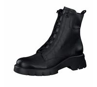 Paul Green Damen Schnürstiefelette, Frauen Schnürstiefeletten,schnürboots,übergangsschuhe,Boots,Stiefel,Bootee,Booties,Schwarz (Black),39 EU / 6 UK