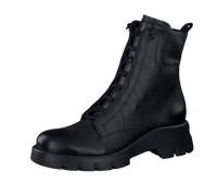 Paul Green Damen Schnürstiefelette, Frauen Schnürstiefeletten,schnürboots,übergangsschuhe,Boots,Stiefel,Bootee,Booties,Schwarz (Black),39 EU / 6 UK