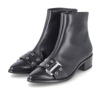 Paul Green Stiefelette 8227 Glattleder Schwarz Damen Gr. 38