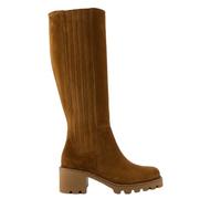 Stiefel PAUL GREEN "Paul Green Stiefel Veloursleder", Damen, Gr. 40,5, braun (mocca), Veloursleder, casual, Schuhe, Topseller (87308222-40,5) mocca