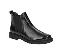 Paul Green Stiefelette 8258-01 Chelsea Lack schwarz Damen Größe 39