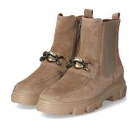 Paul Green Schlupfstiefel 8261-03 Damen Leder und Synthetik Beige Gr. 38