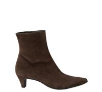 Paul Green 8288-00 Schlupfstiefel Rauleder Damen in braun - Gr. 42