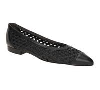 Paul Green Ballerinas Leder/Textil Schwarz - 36
