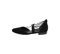 Paul Green Ballerinas Veloursleder Schwarz - 38