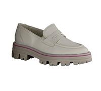 Paul Green 1089-023 Ivory (Beige) - Slipper - Damenschuhe Slipper / Trotteur, Beige, leder (mastercalf), absatzhöhe: 20 mm für Damen, weiß, Gr. 39 EU / 6 UK