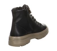 Paul Green Damen Schnürstiefelette mit Warmfutter, Frauen Schnürstiefeletten,Warm gefüttert,schnürboots,Winterschuhe,Schwarz (Black),40 EU / 6.5 UK