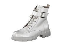Paul Green Boots Lackleder Uni Boots Plateau Lack weiß