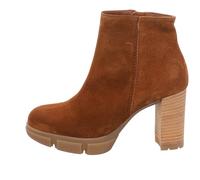 paul green Veloursleder Stiefelette, braun, 37.5 Toffee