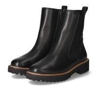 Paul Green Chelsea Boots 8270 Damen – warm gefüttert, flach, Leder/Textil – Schwarz 38 EU