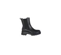 Paul Green Damen Chelsea-Boots, Frauen Chelsea Boots,Schlupfstiefel,flach,Stiefel,Bootee,Booties,halbstiefel,Kurzstiefel,Schwarz (Black),37 EU / 4 UK