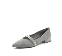 Paul Green Damen Ballerina, Frauen Klassische Ballerinas,Abendschuhe,Slip-ons,klassisch elegant,Ballerinen,Pumps,Halbschuhe,Grau (Titan),38.5 EU / 5.5 UK