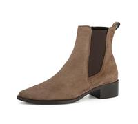Paul Green Damen Ballerinas mit Absatz 8271-069 Weite XX-Schmal Reißverschluss Wildleder BRAUN 069 36.5 EU