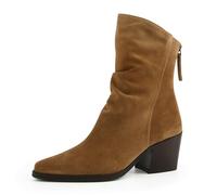 Paul Green Damen Ballerinas mit Absatz 8316-001 Weite X-Weit Reißverschluss