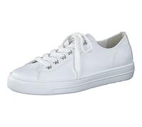 Paul Green Damen Bequemschuhe | Frauen Schnürschuhe | Weite: E (Normal) | Schnuerung, Komfortschuhe,Weiß/Silber (White.Silver),37.5 EU / 4.5 UK