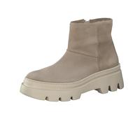 Paul Green Damen Bootie mit Warmfutter, Frauen Plateaustiefeletten,Warm gefüttert,uebergangsschuhe,uebergangsstiefel,Winter,Beige (Grain),39 EU / 6 UK
