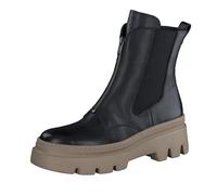 Paul Green Damen Chelsea-Boots, Frauen Chelsea Boots,uebergangsstiefel,Schlupfstiefel,flach,Stiefel,Bootee,Booties,Schwarz (Black),40.5 EU / 7 UK