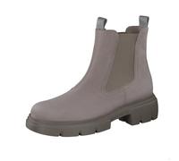 Paul Green Damen Chelsea-Boots, Frauen Chelsea Boots,Schlupfstiefel,Stiefel,Bootee,Booties,halbstiefel,Kurzstiefel,Grau (Gravel),40.5 EU / 7 UK