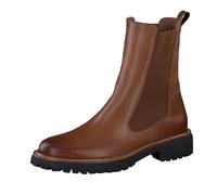 Paul Green Stiefelette Leder/Textil Cognac
