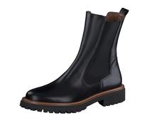 Paul Green Damen Chelsea-Boots, Frauen Chelsea Boots,uebergangsstiefel,Schlupfstiefel,flach,Stiefel,Bootee,Booties,Schwarz (Black),41 EU / 7.5 UK
