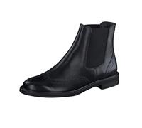 Paul Green Damen Chelsea-Stiefelette, Frauen Chelsea Boots,Bootee,Booties,halbstiefel,Kurzstiefel,uebergangsschuhe,Schwarz (Black),41 EU / 7.5 UK