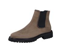 Paul Green Damen Chelsea-Stiefelette, Frauen Chelsea Boots,halbstiefel,Kurzstiefel,uebergangsschuhe,uebergangsstiefel,flach,Beige (ANTELOPE),42 EU / 8 UK