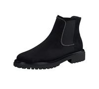Paul Green Damen Chelsea-Stiefelette, Frauen Chelsea Boots,Kurzstiefel,uebergangsschuhe,uebergangsstiefel,Schlupfstiefel,Schwarz (Black),38 EU / 5 UK