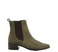 Paul Green Damen Frauen Chelsea Boots,Schlupfstiefel,Winterstiefeletten,warm,gefüttert,Stiefel,Bootee,Booties,halbstiefel,GRÜN (GRÜN),42 EU / 8 UK
