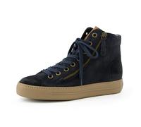 Paul Green Damen Frauen High-Top Sneaker,mid Cut,Halbschuhe,straßenschuhe,Strassenschuhe,Sportschuhe,Freizeitschuhe,BLAU (BLAU),40.5 EU / 7 UK
