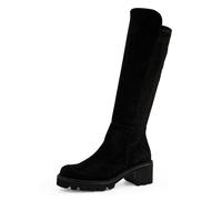 Stiefel PAUL GREEN "Paul Green Stiefel Leder", Damen, Gr. 38, schwarz, Leder, casual, Schuhe (19540310-38) schwarz