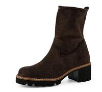 Paul Green Damen, Frauen Klassische Stiefeletten,uebergangsstiefel,flach,Boots,Stiefel,Bootee,Booties,halbstiefel,Braun (Suede/Mocca),37 EU / 4 UK