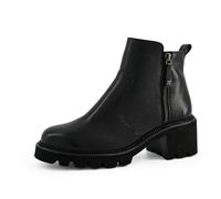 Paul Green Damen, Frauen Klassische Stiefeletten,Warm gefüttert,Boots,Stiefel,Bootee,Booties,halbstiefel,Kurzstiefel,Schwarz (Calf/Black),38 EU / 5 UK