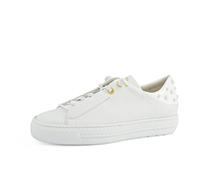 Paul Green Sneaker 5476-048 Leder Weiß Lack Damen Größe 38,5 EU / 5,5 UK