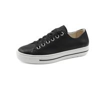 Paul Green Damen, Frauen Low-Top Sneaker,Freizeitschuhe,Turnschuhe,Laufschuhe,schnürschuhe,schnürer,Plateausohle,Schwarz (Nein),42 EU / 8 UK
