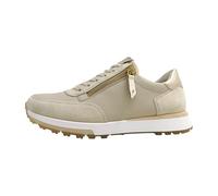Sneaker PAUL GREEN Gr. 41, beige (hellbeige) Damen Schuhe Sneaker mit atmungsaktiver Innensohle, Freizeitschuh, Halbschuh, Schnürschuh (77499754-41)