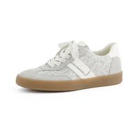 Paul Green Damen, Frauen Low-Top Sneaker,Laufschuhe,schnürschuhe,schnürer,Plateausohle,Halbschuhe,straßenschuhe,Grau (Grau),39 EU / 6 UK