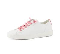 Paul Green Slipper 5452-017 Glattleder Weiß/Pink Damen Größe 39