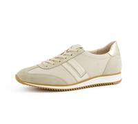Paul Green Damen, Frauen Low-Top Sneaker,schnürer,Plateausohle,Halbschuhe,straßenschuhe,Strassenschuhe,Sportschuhe,Beige (Beige),37 EU / 4 UK